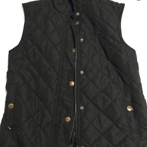 Riding sport black vest